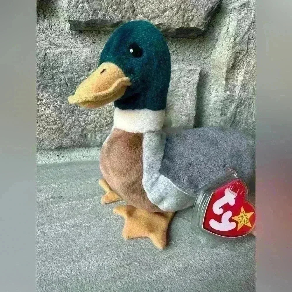 ty beanie babies rare Jake The Mallard, Has Errors, Mint Condition!